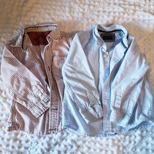(3/$25) Zara Baby 12-18 Month Button Up Shirts